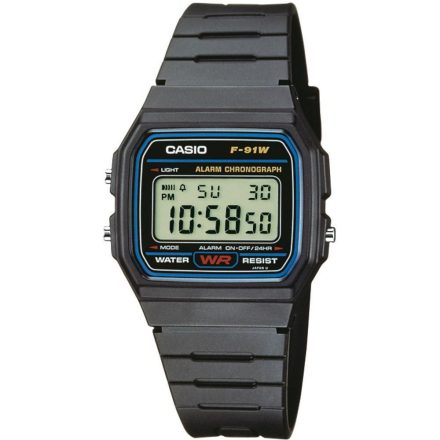 Casio Collection férfi karóra F-91W-1YEG