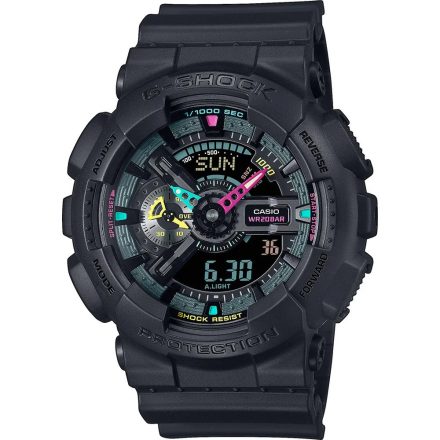 Casio G-Shock Multi Fluorescent Accents férfi karóra GA-110MF-1AER