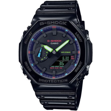 Casio G-Shock Virtual Rainbow férfi karóra GA-2100RGB-1AER